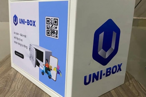 Công ty chuyên thiết kế hộp nhận hàng tự động Unibox giá tốt